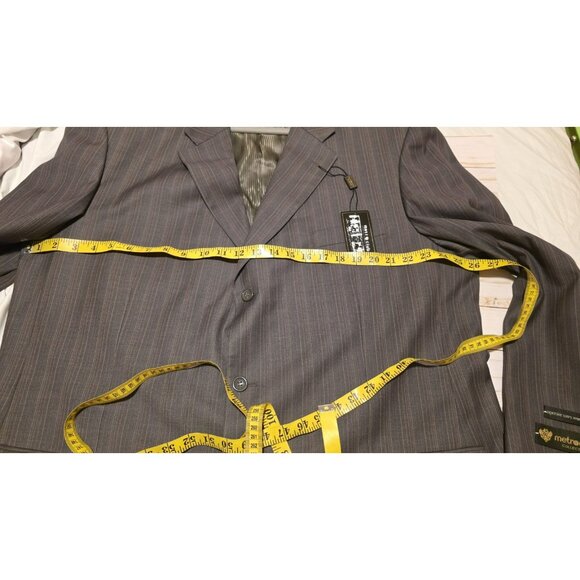 Metro Club Collection Mens 50L Blazer Jacket NWT Office Wedding Academia Preppy - Picture 3 of 12